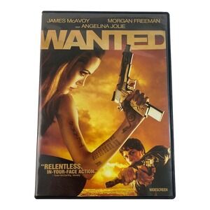 Wanted (DVD, 2008) Action, Thriller, Angelina Jolie, James McAvoy